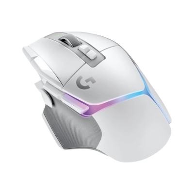 Miš LOGITECH G502 X Plus, optički, bežični, RGB, Gaming bijeli   - Miševi