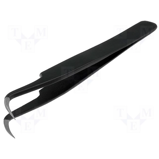 ESD pinceta kutna 0,5mm, nehrđajuči čelik, ESD 15 ESD pinceta kutna 0,5mm, nehrđajuči čelik, ESD 15