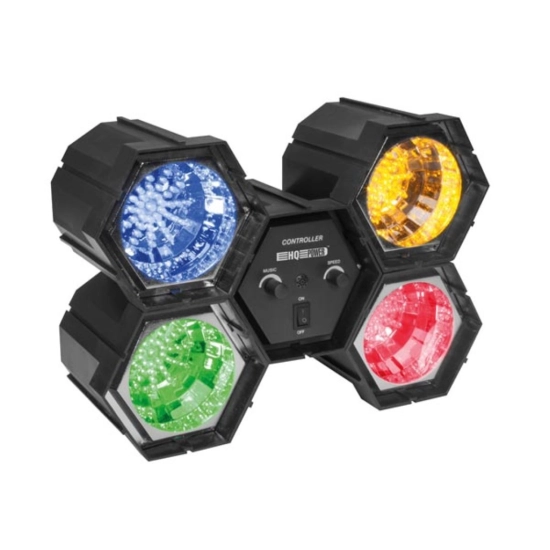 Disko svijetlo modularno ORGAN - 4 x 47 LEDs, raznobojno