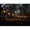 Svjetlosna LED party traka – 10x E27 – bez žarulja - 5 m 