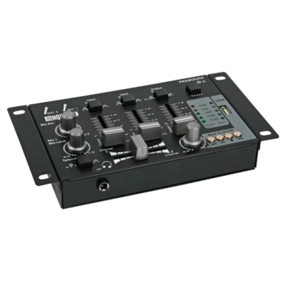 DJ mixer HQ POWER PROMIX50U, 2 stereo kanala, USB ulaz   - DJ mixete