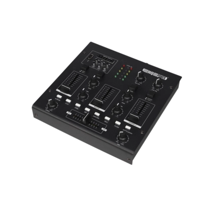 DJ mixer HQ POWER HQMX11005, 2 stereo kanala, USB player + FX   - DJ mixete