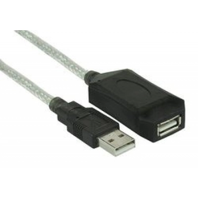 Kabel INLINE, USB 2.0 A (M) na USB 2.0 A (Ž), produžni+repeater, 5m   - Podatkovni kabeli