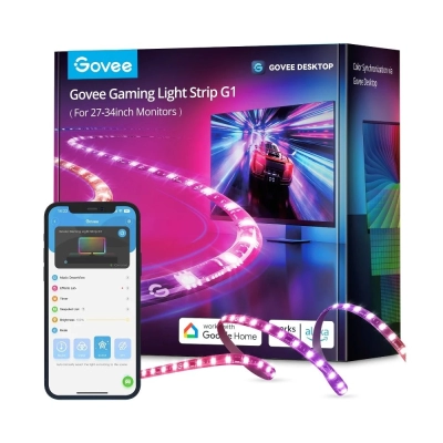 LED traka Govee Gaming Light Strip G1 za PC monitore (24-34 inch)   - RASVJETA