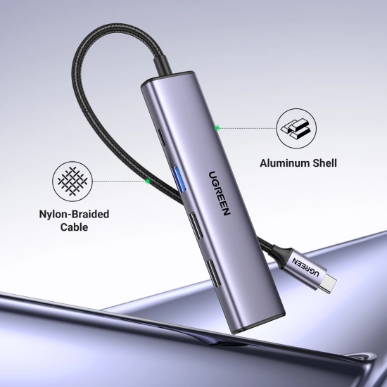 USB HUB UGREEN, USB C na 3x USB A, USB C, HDMI, Power Delivery USB HUB UGREEN, USB C na 3x USB A, USB C, HDMI, Power Delivery