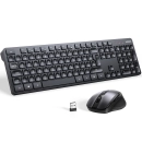 Tipkovnica + miš UGREEN Wireless Keyboard and Mouse Combo UK layout, crna