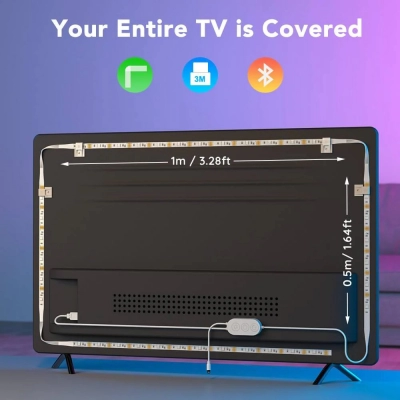 LED traka Govee TV LED Backlight, RGB, Bluetooth   - LED trake i pribor
