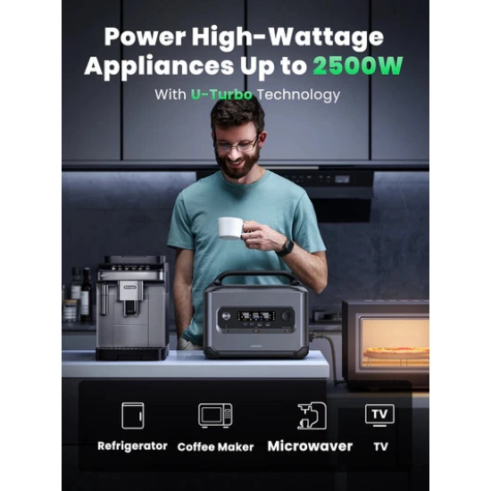 Baterijski generator PowerRoam 1200, 1024Wh UGREEN Baterijski generator PowerRoam 1200, 1024Wh UGREEN