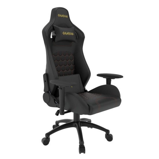 Gaming / uredska stolica GAMDIAS ZELUS M2, do 140kg, crna