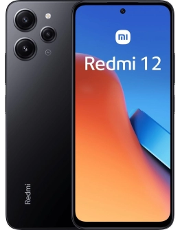 Smartphone XIAOMI Redmi 12, 6.79incha, 4GB, 128GB, Android, crni