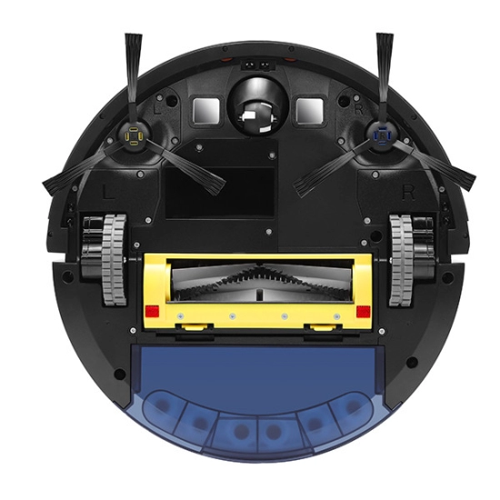 Robotski usisavač ILIFE A10s Robot Vacuum Mop, 2000 Pa, laserska navigacija i mapiranje, 2-u-1 četka s valjkom za tvrde podove, SmartLife app