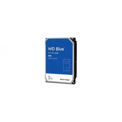 Tvrdi disk 2000 GB WESTERN DIGITAL Blue, WD20EZBX , SATA3, 256MB cache, 7.200 okr/min, 3.5incha, za desktop   - Tvrdi diskovi HDD