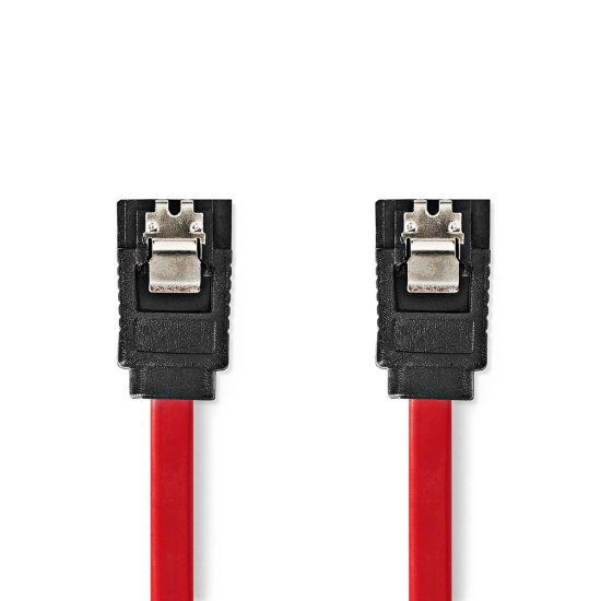 Kabel NEDIS, SATA int. data 0,5m ravni crveni CCGB73050RD05 Kabel NEDIS, SATA int. data 0,5m ravni crveni CCGB73050RD05