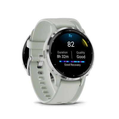 Pametni sportski sat GARMIN Venu 3S Silver Sage Gray, 010-02785-01   - Pametni sportski satovi