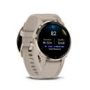 Pametni sportski sat GARMIN Venu 3S French Gray Soft Gold, 010-02785-02
