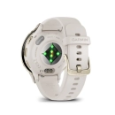 Pametni sat GARMIN Venu 3S Ivory Soft Gold,010-02785-04