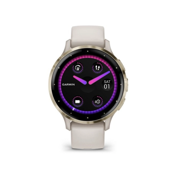 Pametni sportski sat GARMIN Venu 3S Ivory Soft Gold,010-02785-04 Pametni sportski sat GARMIN Venu 3S Ivory Soft Gold,010-02785-04
