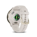 Pametni sportski sat GARMIN Venu 3S Ivory Soft Gold,010-02785-04