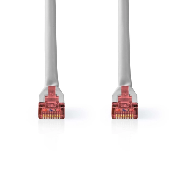 Kabel NEDIS CCGL85220GY50, Patch, CAT6 SFTP, UTP, sivi, 5m Kabel NEDIS CCGL85220GY50, Patch, CAT6 SFTP, UTP, sivi, 5m