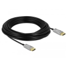 Kabel DELOCK, DisplayPort (M) na DisplayPort (M), optički, 15m 85886