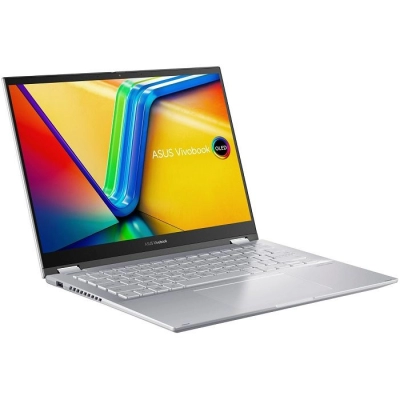 Laptop ASUS Vivobook S Flip TN3402YA-OLED-KN731W, 90NB1112-M002B0, Ryzen 7-7730U, 16GB, 1TB SSD, 14incha 2.8K OLED, Windows 11H, srebrni    - AKCIJE