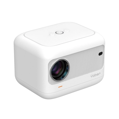 Projektor YABER L1, HD 720p (podržava 1080p), 250 ANSI lumena, Android TV 9.0, Wi-Fi 6, Bluetooth, mini kućni projektor  