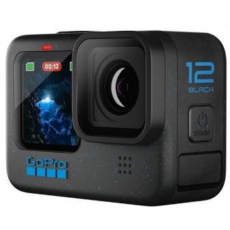 Akcijska kamera GOPRO HERO 12 Black, 27 MP, 5.3K, HDR, crna, CHDHX-121-RW