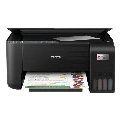 Multifunkcijski printer EPSON EcoTank L3250, USB, WiFi, A4, crni + Value Glossy Photo Papir, 10x15cm   - Tintni printeri