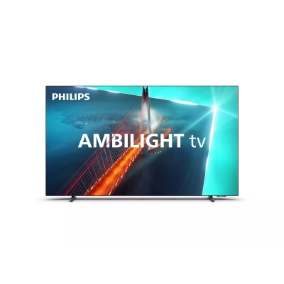 Televizor LED 48incha PHILIPS 48OLED718/12, Andriid TV, UHD, DVB-T2/C/S2, HDMI, USB, Wi-Fi, Bluetooth, energetski razred G   - Televizori