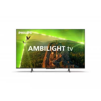 Televizor LED 55incha PHILIPS 55PUS8118/12, SMART TV, 4K UHD, DVB-T2/C/S2, HDMI, USB, Wi-Fi, Bluetooth, Ambilight  energetski razred F   - Philips