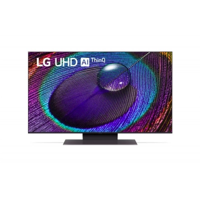 Televizor LED 43incha LG 43UR91003LA, Smart TV, 4K UHD, DVB-C/T2/S2, HDMI, Wi-Fi, USB, Bluetooth, energetski razred G, crni