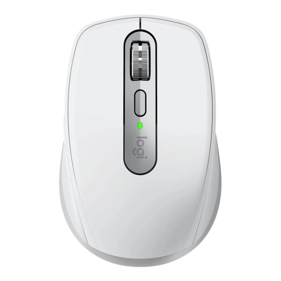 Miš LOGITECH MX Anywhere 3S, optički, bežični, 8000 DPI, USB A, svijetlo sivi