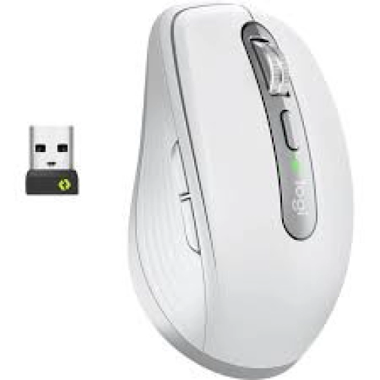 Miš LOGITECH MX Anywhere 3S, optički, bežični, 8000 DPI, USB, svijetlo sivi