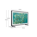 Televizor QLED 32incha SAMSUNG QE32LS03CBUXXH, Frame, Smart TV, FHD, DVB-T2/C/S2, HDMI, Wi-Fi, USB, energetski razred G