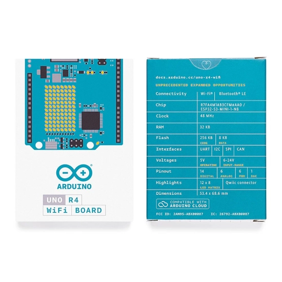 Razvojna ploča ARDUINO UNO Rev4 WiFi, ABX00087 Razvojna ploča ARDUINO UNO Rev4 WiFi, ABX00087