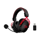Slušalice HYPERX Cloud Alpha, gaming, bežične, crno-crvene 