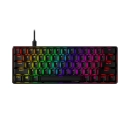 Tipkovnica HYPERX Alloy Origins 60, RGB, mehanička, USB, crna