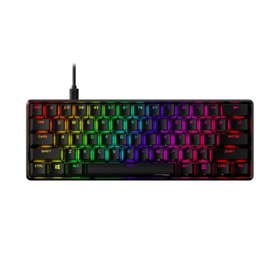 Tipkovnica HYPERX Alloy Origins 60, RGB, mehanička, USB, crna