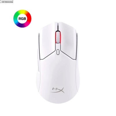 Miš HYPERX Pulsefire Haste 2, RGB, gaming, bežični, bijeli   - SUPER DEAL