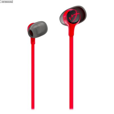 Slušalice HYPERX Cloud Earbuds II, in-ear, mikrofon, crvene   - Hyperx Promo