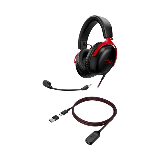 Slušalice HYPERX Cloud III, 727A9AA, gaming, crveno-crne Slušalice HYPERX Cloud III, 727A9AA, gaming, crveno-crne