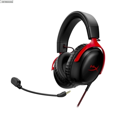 Slušalice HYPERX Cloud III, gaming, crveno-crne   - Slušalice