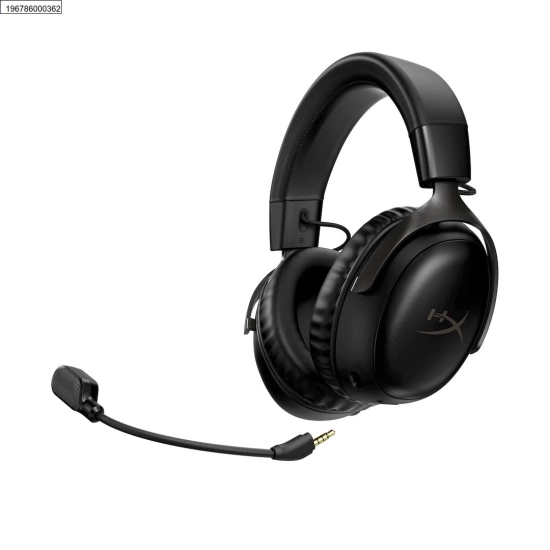 Slušalice HYPERX Cloud III, bežične gaming, crne