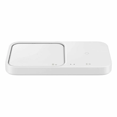Kućni punjač SAMSUNG, 15W, Duo, bežični, bijeli   - Punjači za smartphone