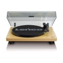 Gramofon LENCO L-30WD, RCA izlaz, USB B PC kodiranje, 33 i 45 RPM, Audio-Technica AT3600 cartridge, wood