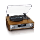 Gramofon LENCO MC-160WD, sa HiFi Stereo sustavom 2x10W, DAB, DAB+, FM radio, Bluetooth 5.0, RCA izlaz, AUX ulaz, USB A PC kodiranje, 33,45 i 75 RPM, daljinski upravljač