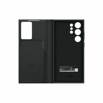 Maskica za SAMSUNG Galaxy S23 Ultra, preklopna, Book Smart View Wallet, crna    - Maskice za smartphone
