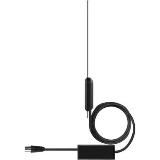 Antena EMOS CITY LEAF-C600, DVB-T/T2, DAB, LTE,4G,5G filteri, 0-25km, sobna, aktivna, crna Antena EMOS CITY LEAF-C600, DVB-T/T2, DAB, LTE,4G,5G filteri, 0-25km, sobna, aktivna, crna