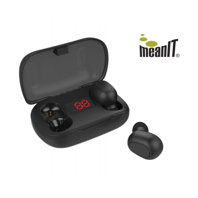 Slušalice MEANIT TWS B100, bežične, bluetooth   - Slušalice za smartphone