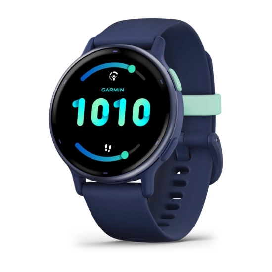Pametni sportski sat GARMIN Vivoactive 5 010-02862-12, Captain Blue Metalic plavi remen